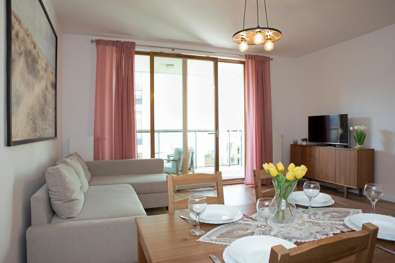Luxus Apartament Rodzinny Z Sauna I Silownia กดัญสก์ ภายนอก รูปภาพ
