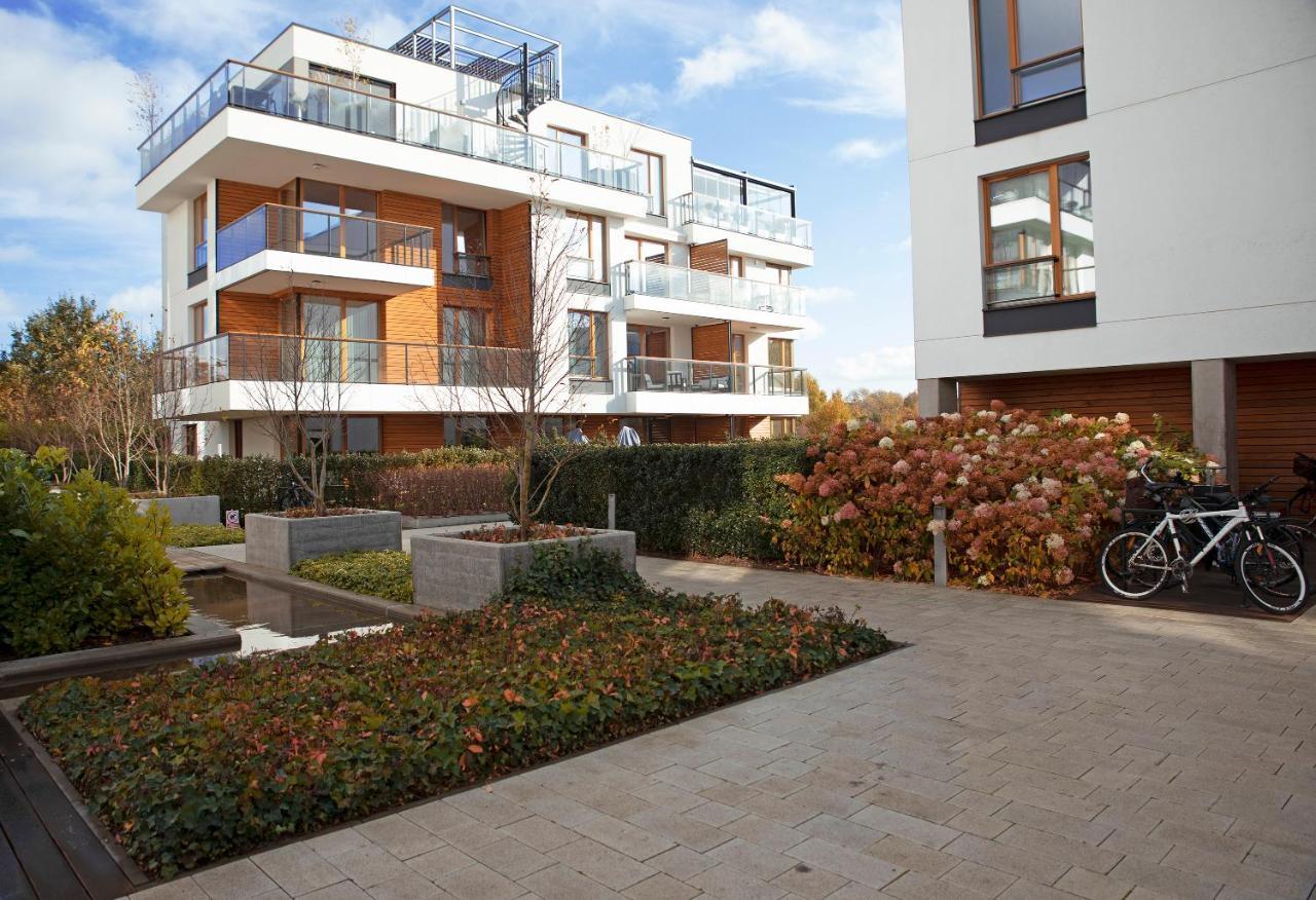 Luxus Apartament Rodzinny Z Sauna I Silownia กดัญสก์ ภายนอก รูปภาพ