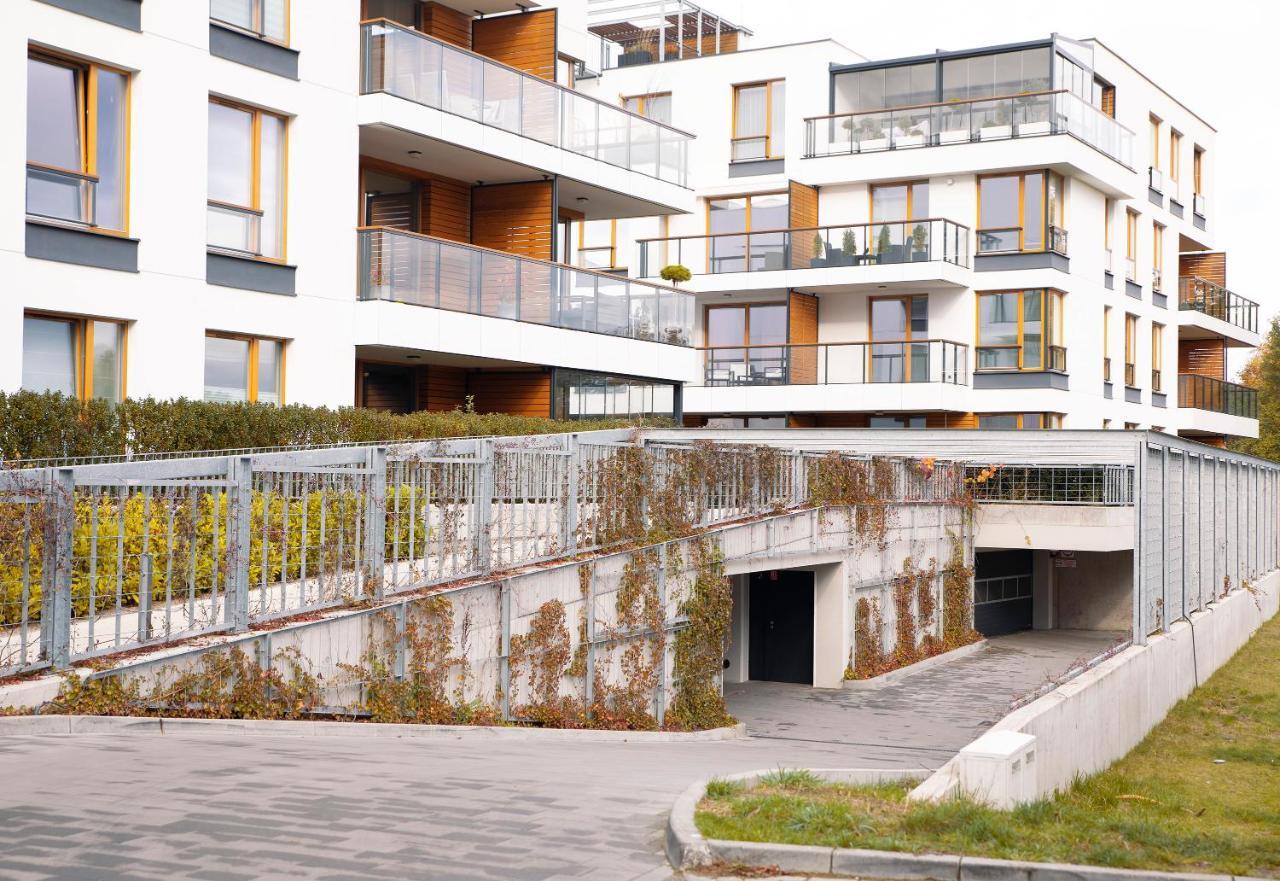 Luxus Apartament Rodzinny Z Sauna I Silownia กดัญสก์ ภายนอก รูปภาพ
