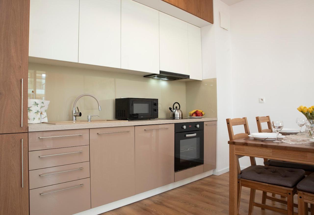 Luxus Apartament Rodzinny Z Sauna I Silownia กดัญสก์ ภายนอก รูปภาพ
